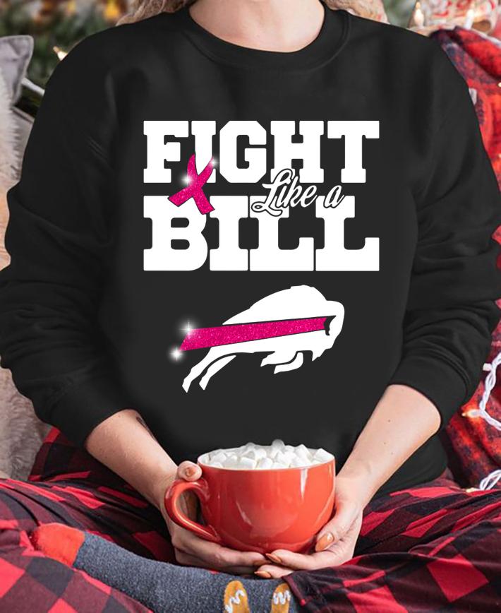 Fight Like A Buffalo Bill Breast Cancer Awareness t-shirt sweatshirt