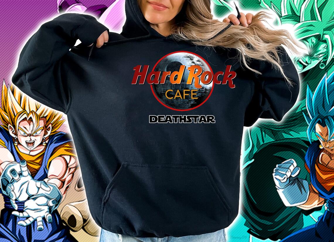 Original Hard Rock Cafe Death Star t-shirt hoodie