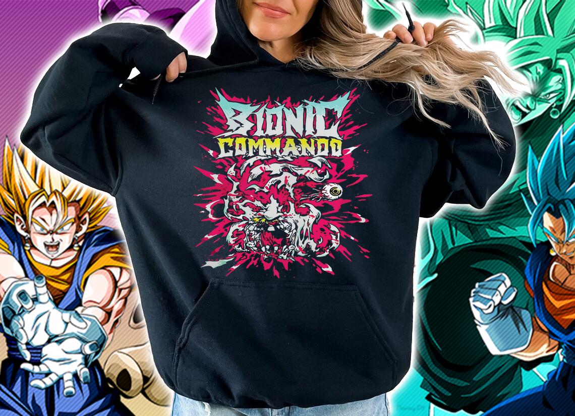 Nina Matsumoto Bionic Commando Rad Explosion t-shirt hoodie
