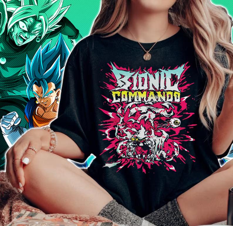 Nina Matsumoto Bionic Commando Rad Explosion t-shirt woman shirt