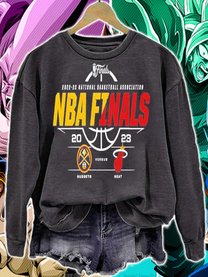 Denver Nuggets vs Miami Heat 2023 NBA Finals Matchup t-shirt sweatshirt