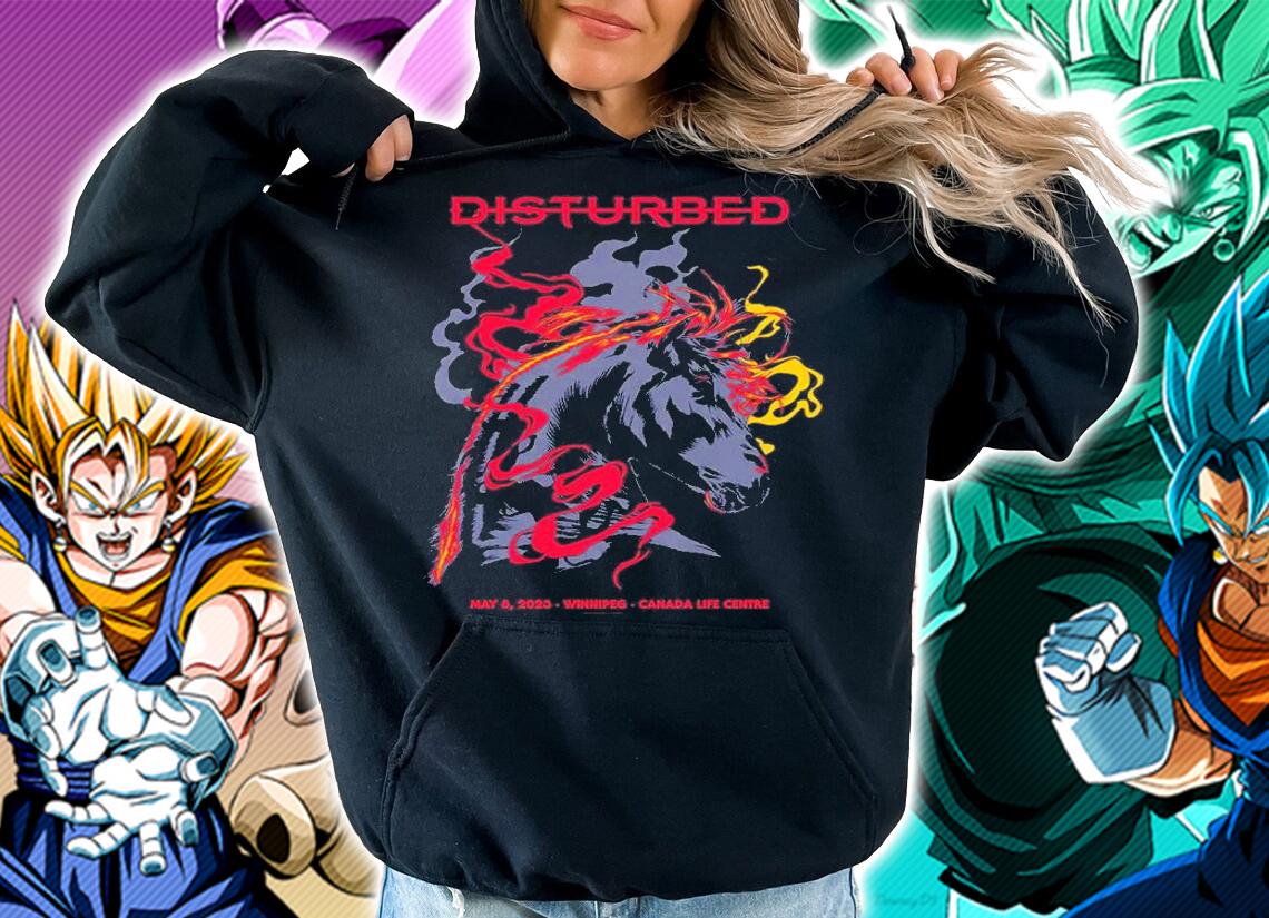 Disturbed Tour Winnipeg May 8 2023 t-shirt hoodie