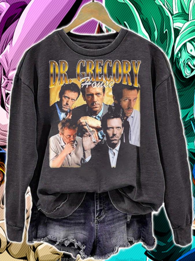 Dr Gregory House 90s vintage t-shirt sweatshirt