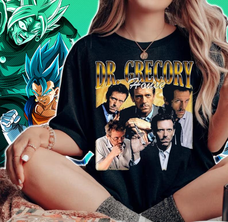 Dr Gregory House 90s vintage t-shirt woman shirt