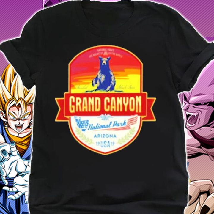 American black bear grand canyon national park shirt t-shirt shirt