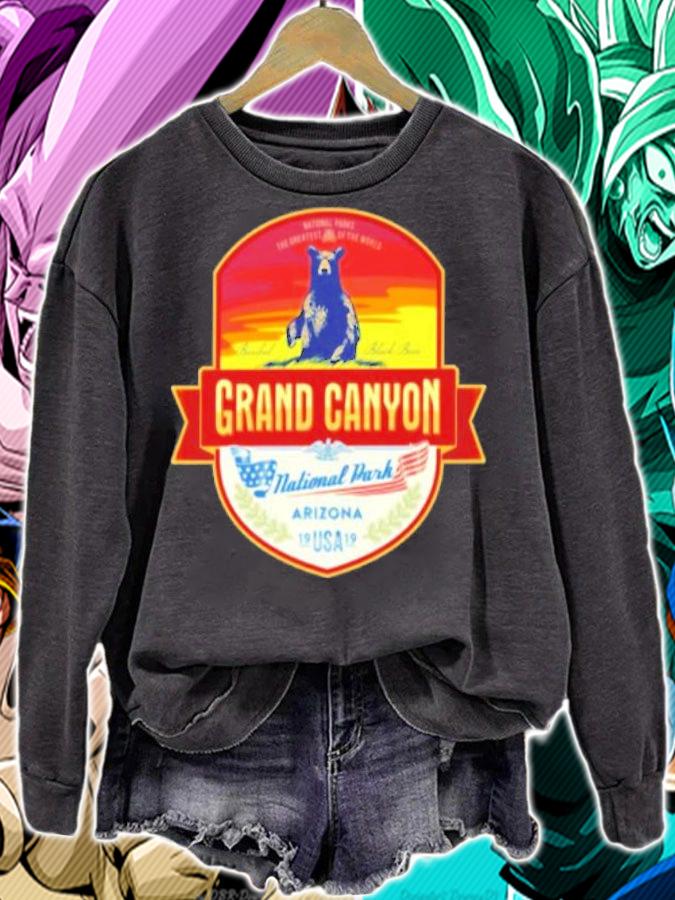 American black bear grand canyon national park shirt t-shirt sweatshirt