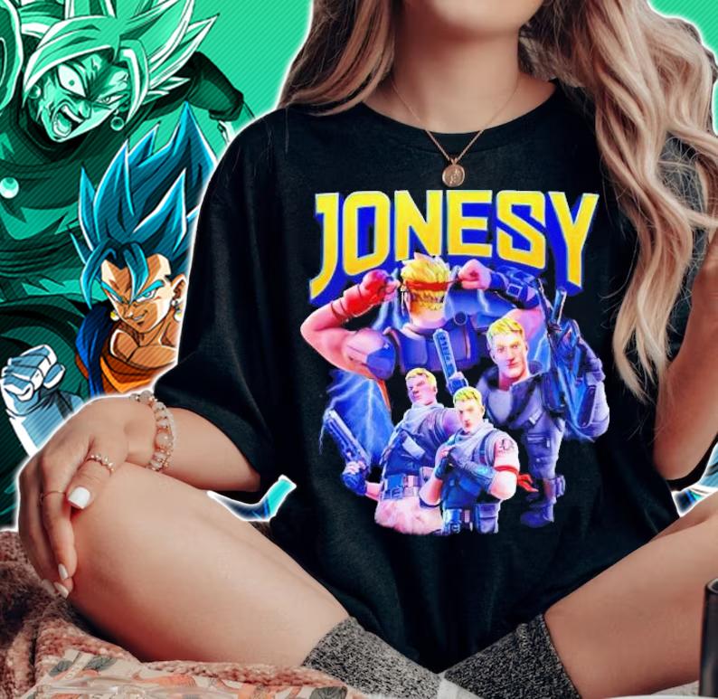 Battle Royale Jonesy Fortnite shirt t-shirt woman shirt