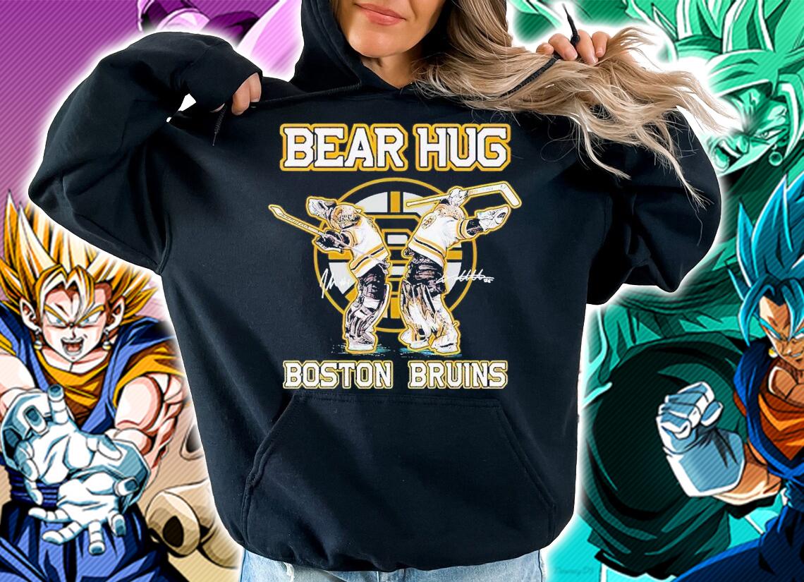 Bear hug Boston Bruins signatures shirt t-shirt hoodie