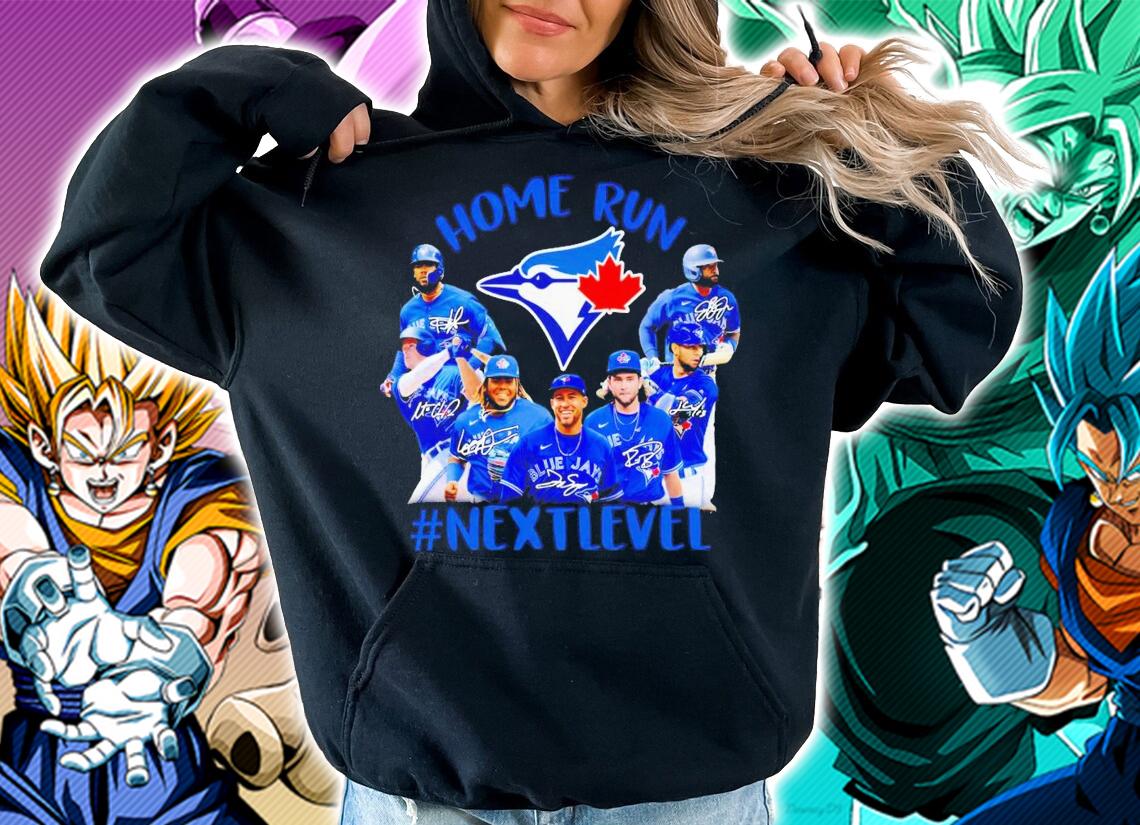 Blue Jays home run #nextlevel signatures shirt t-shirt hoodie