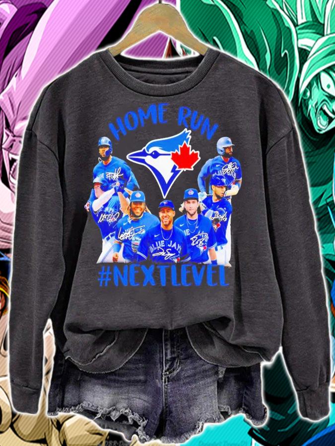 Blue Jays home run #nextlevel signatures shirt t-shirt sweatshirt