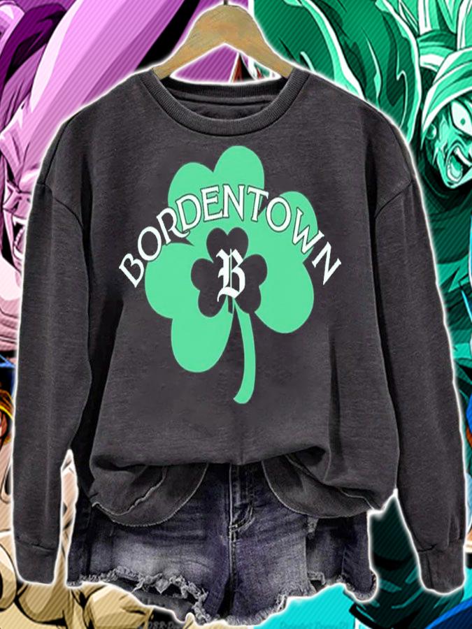 Bordentown Regional Holding Shamrock St Patrick's Day Shirt t-shirt sweatshirt