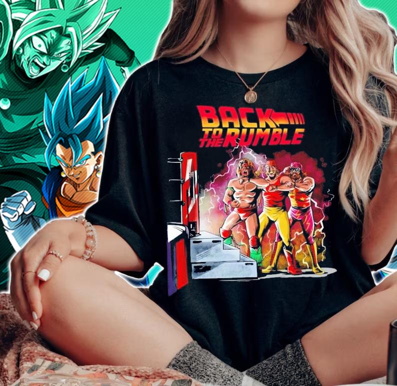 Back to the rumble WWE shirt t-shirt woman shirt