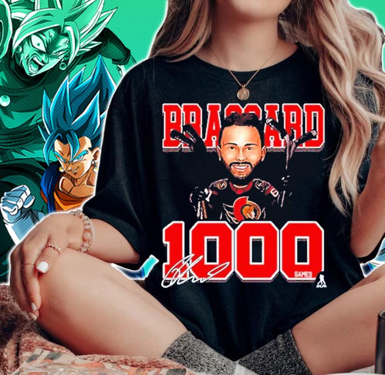 Brassard 1000Th Games Hockey Shirt t-shirt woman shirt