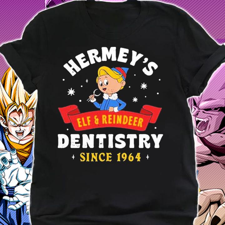 Hermey's Dentistry ELF And Reindeer Since 1964 Shirt t-shirt shirt