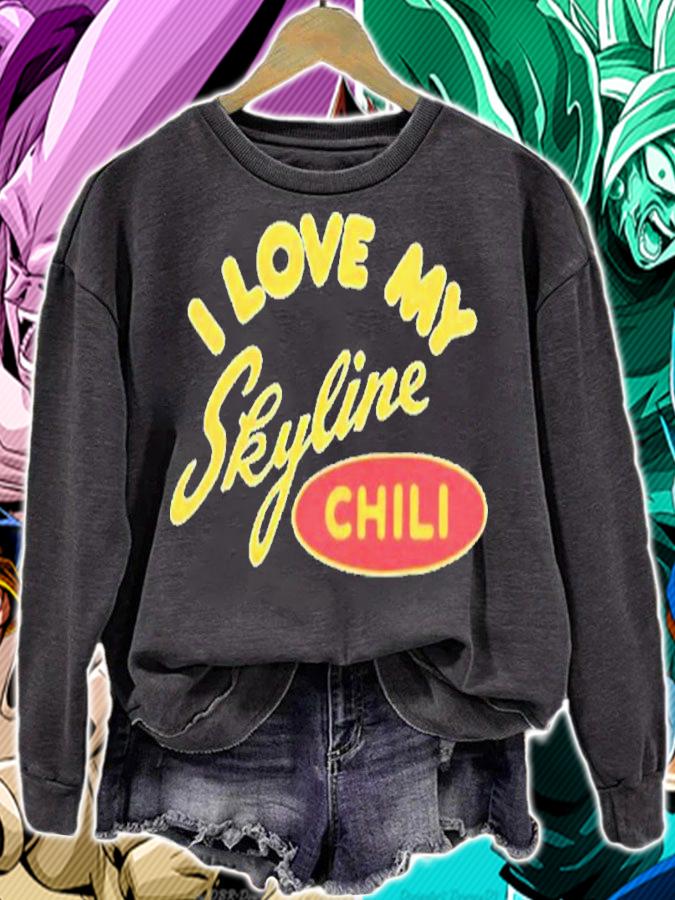 I Love My Skyline Chili Shirt t-shirt sweatshirt