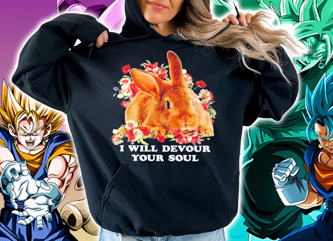 I Will Devour Your Soul Easter Bunny Shirt t-shirt hoodie