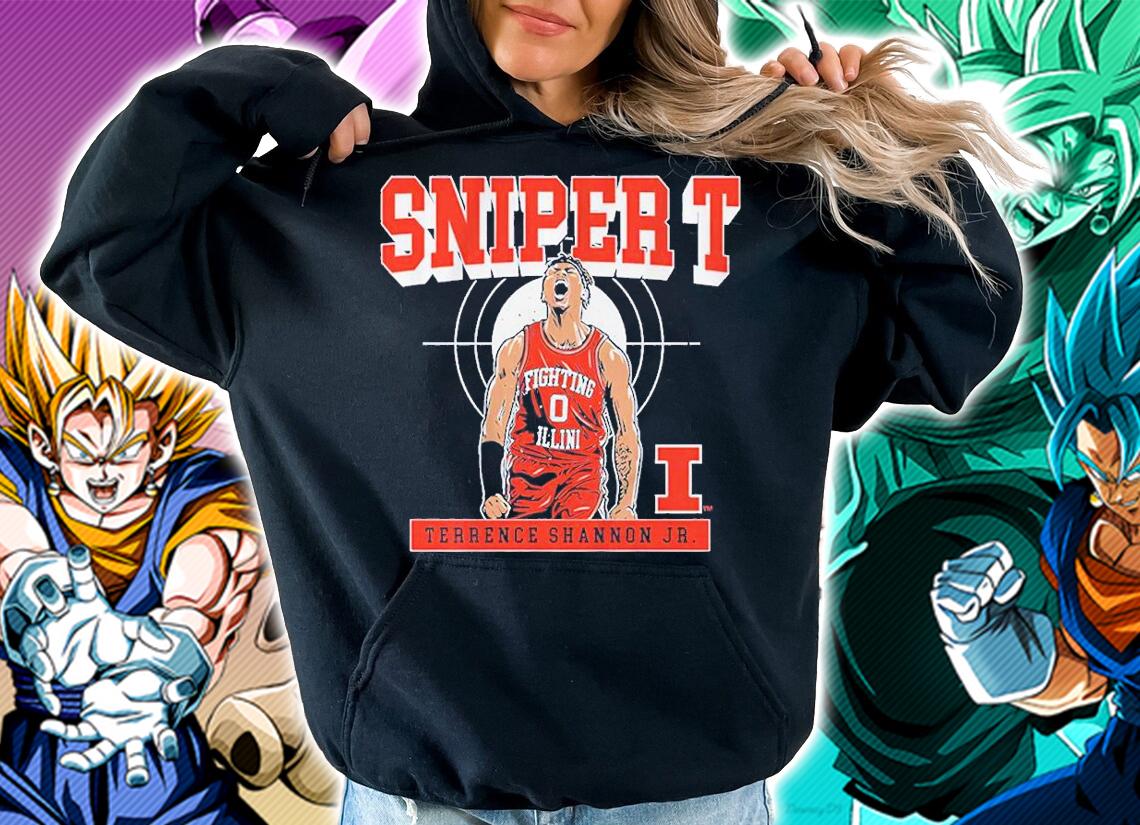 Illinois Basketball Terrence Shannon Jr. Sniper Shirt t-shirt hoodie