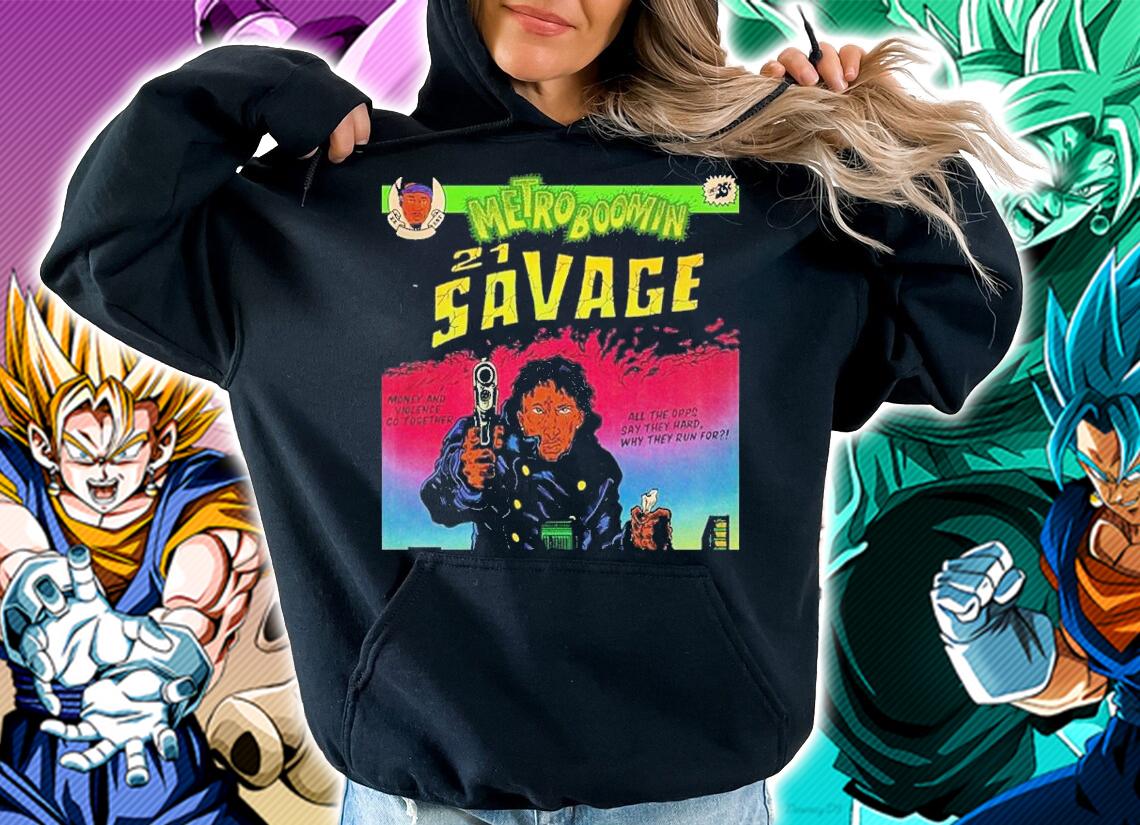 Heroes And Villains Metro Boomin 21 Savage Shirt t-shirt hoodie