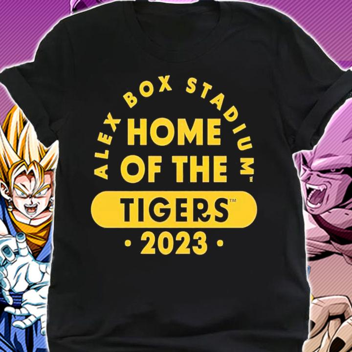 LSU Alex Box Stadium Home of the Tigers 2023 shirt t-shirt shirt