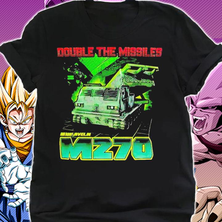 M270 MLRS double the missiles shirt t-shirt shirt