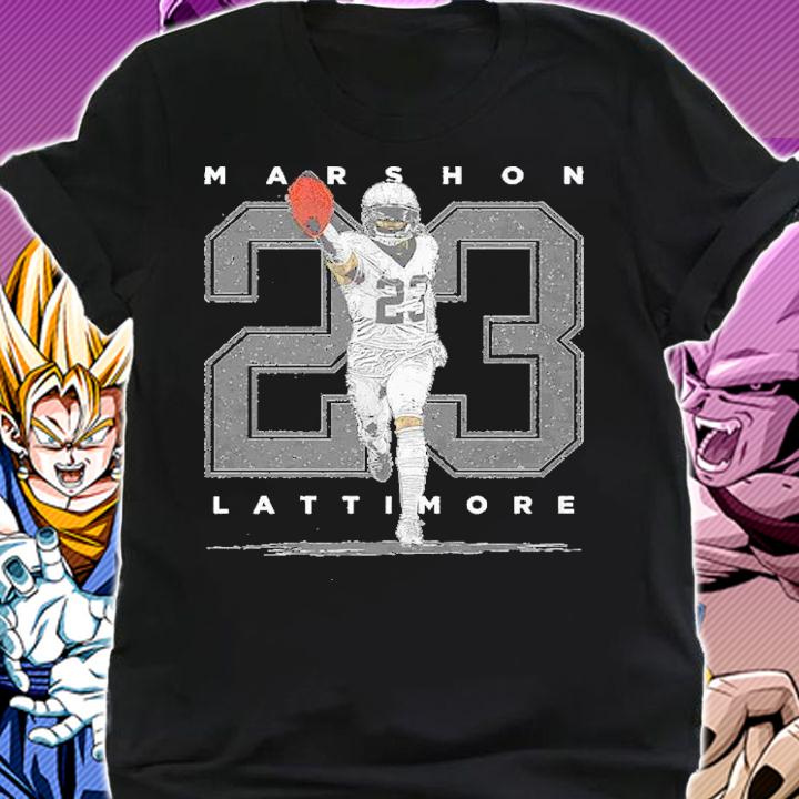 Marshon Lattimore New Orleans Player Number Football Shirt t-shirt shirt