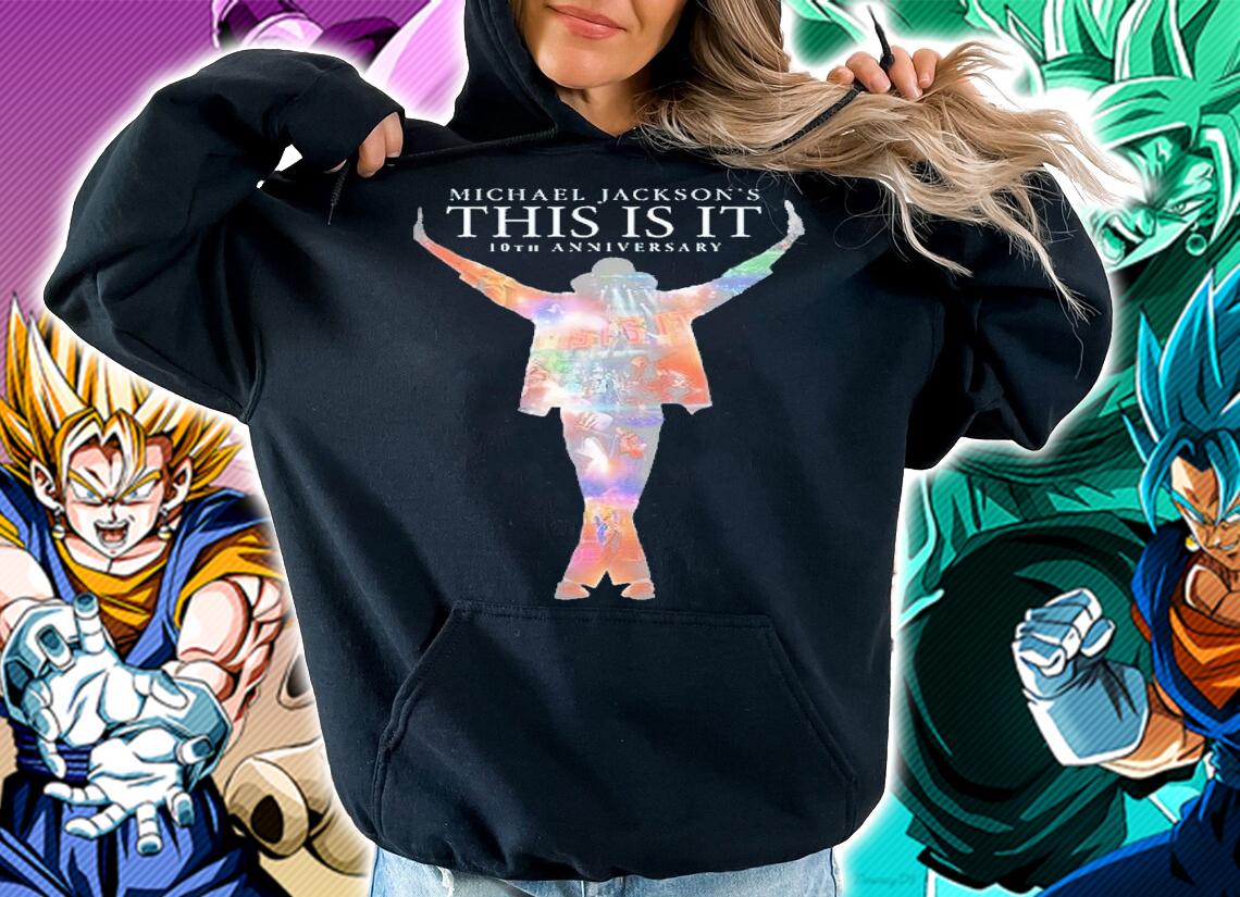 Michael Jackson this is it full color shirt t-shirt hoodie