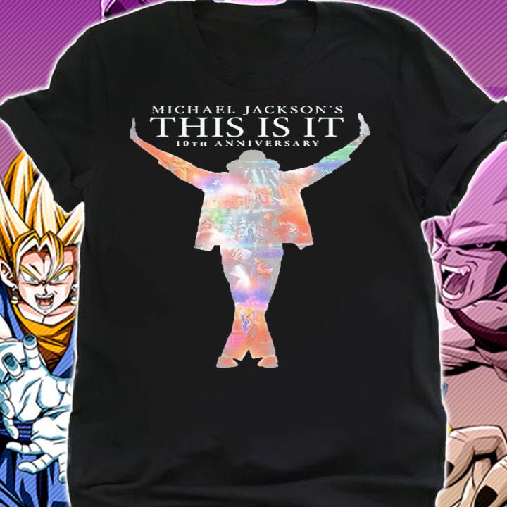 Michael Jackson this is it full color shirt t-shirt shirt