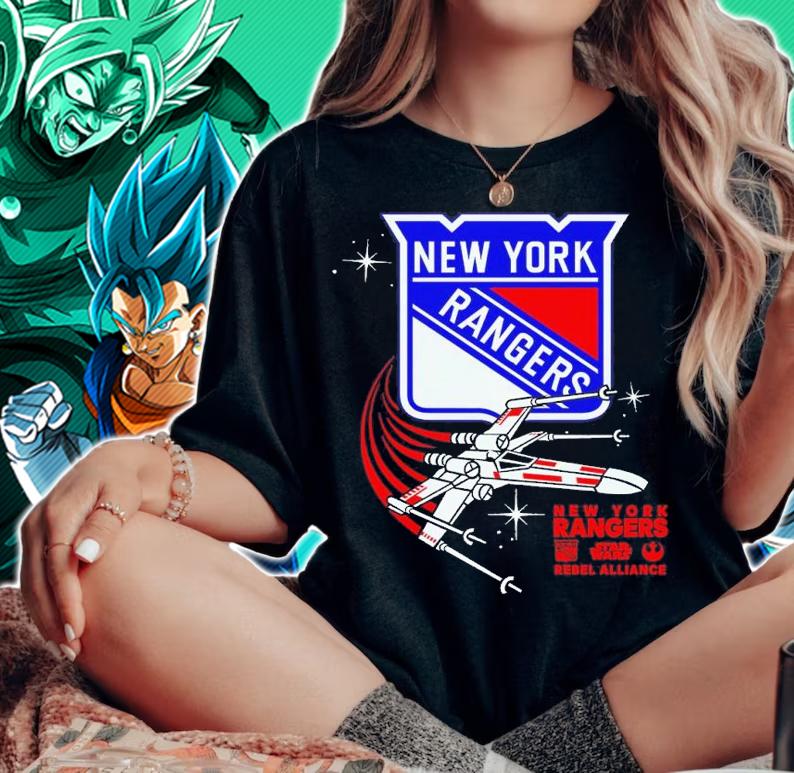 New York Rangers Star Wars Rebel Alliance shirt t-shirt woman shirt