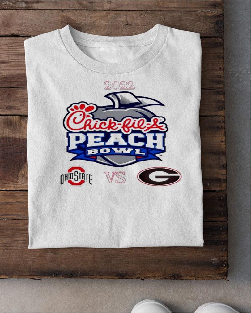 Chick-Fil-A Peach Bowl Georgia Vs Ohio State Mercedes-Benz Stadium Atlanta 2022 Shirt t-shirt shirt