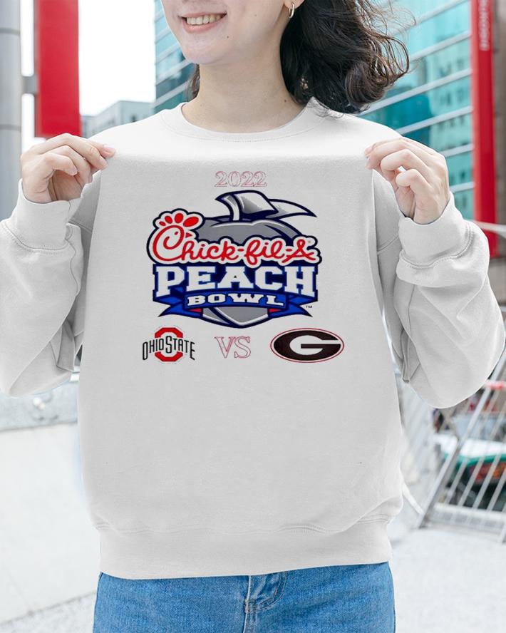Chick-Fil-A Peach Bowl Georgia Vs Ohio State Mercedes-Benz Stadium Atlanta 2022 Shirt t-shirt sweatshirt