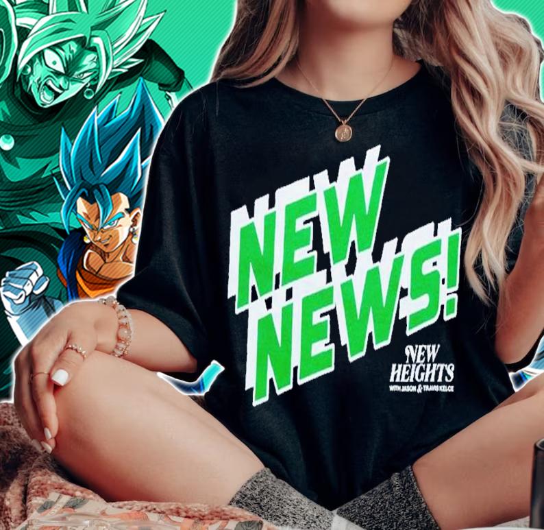 New Heights New News shirt t-shirt woman shirt