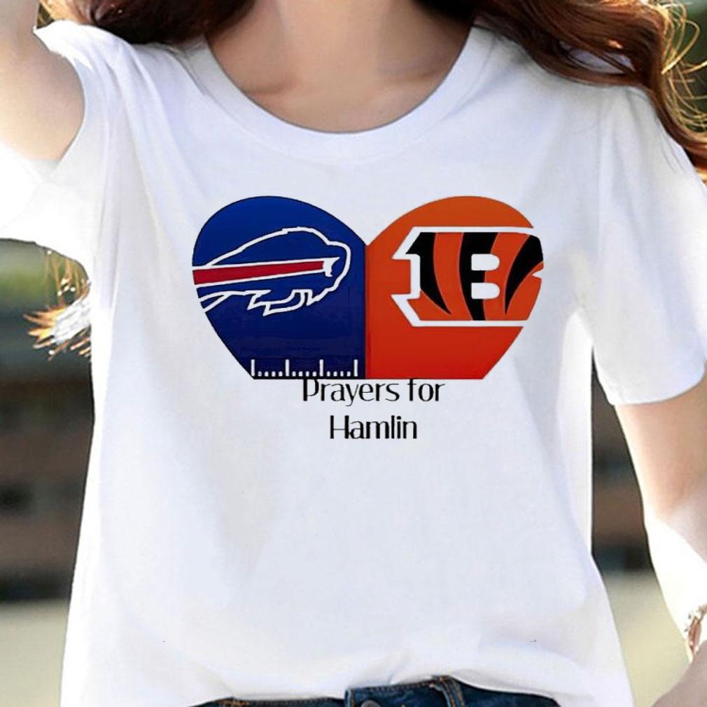 Prayers For Damar Hamlin Buffalo Bills Shirt t-shirt woman shirt