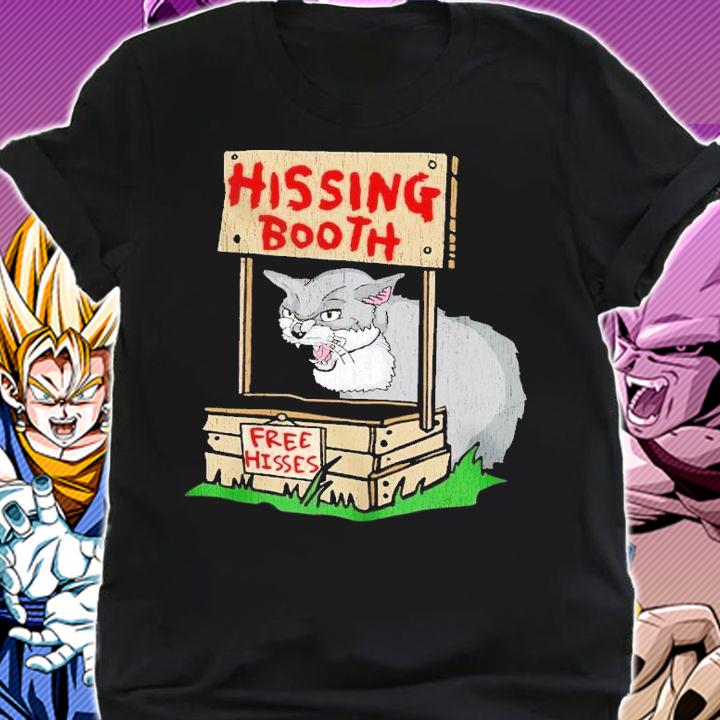 Cat hissing booth free hisses shirt t-shirt shirt