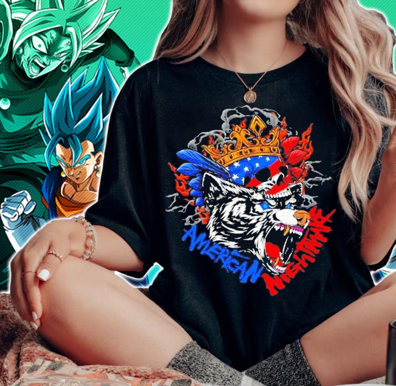 Cody Rhodes American Nightmare King WWE Shirt t-shirt woman shirt