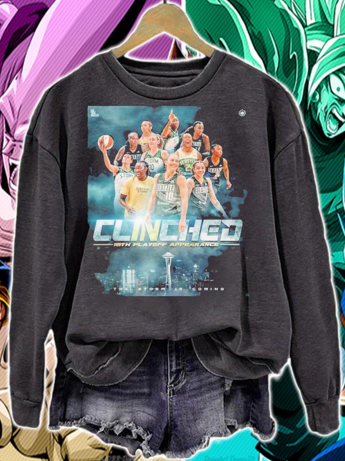 Congratulations Seattle Storm Clinched Playoff Appearance Shirt t-shirt sweatshirt