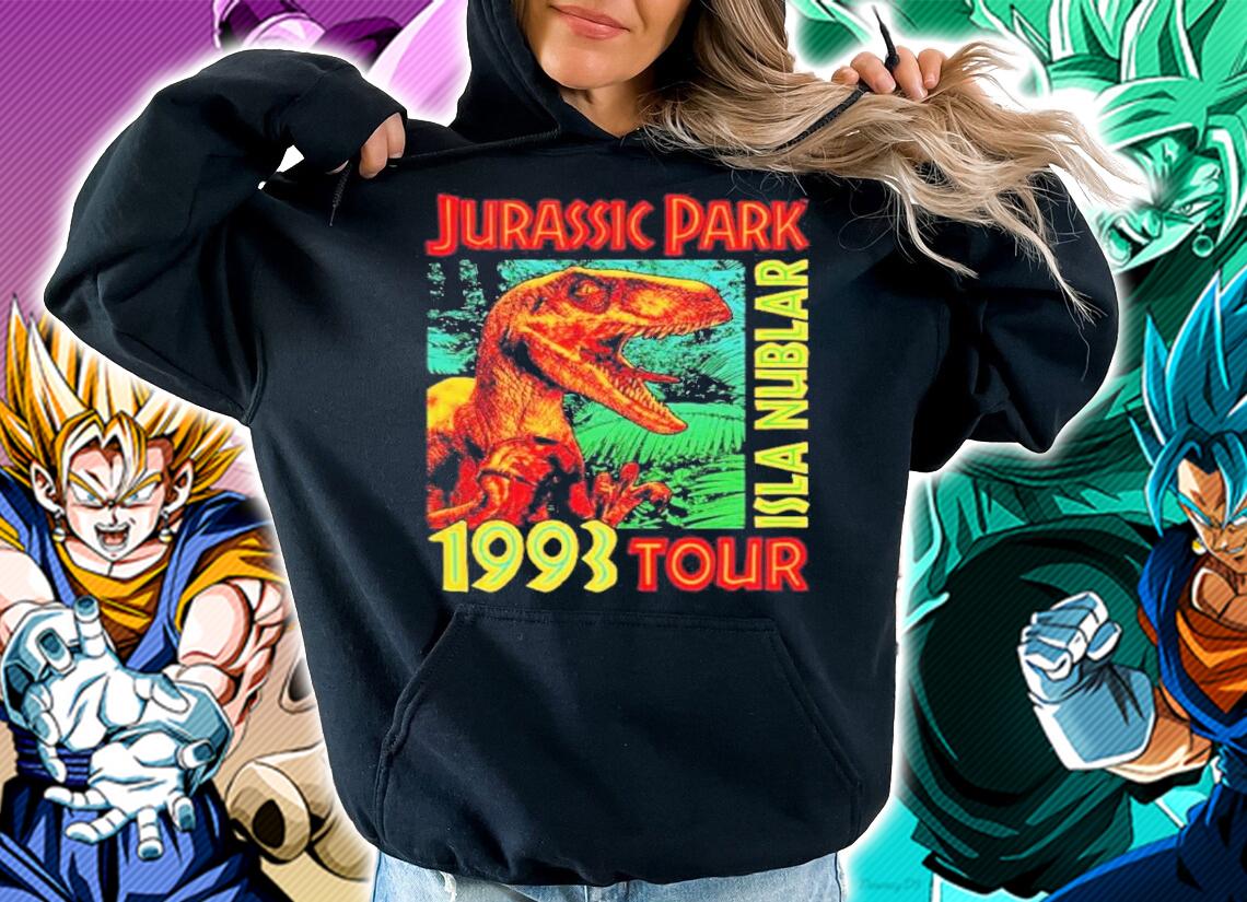 Jurassic Park 1993 Tour Isla Nublar shirt t-shirt hoodie