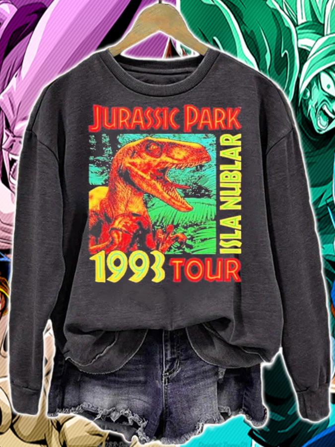 Jurassic Park 1993 Tour Isla Nublar shirt t-shirt sweatshirt
