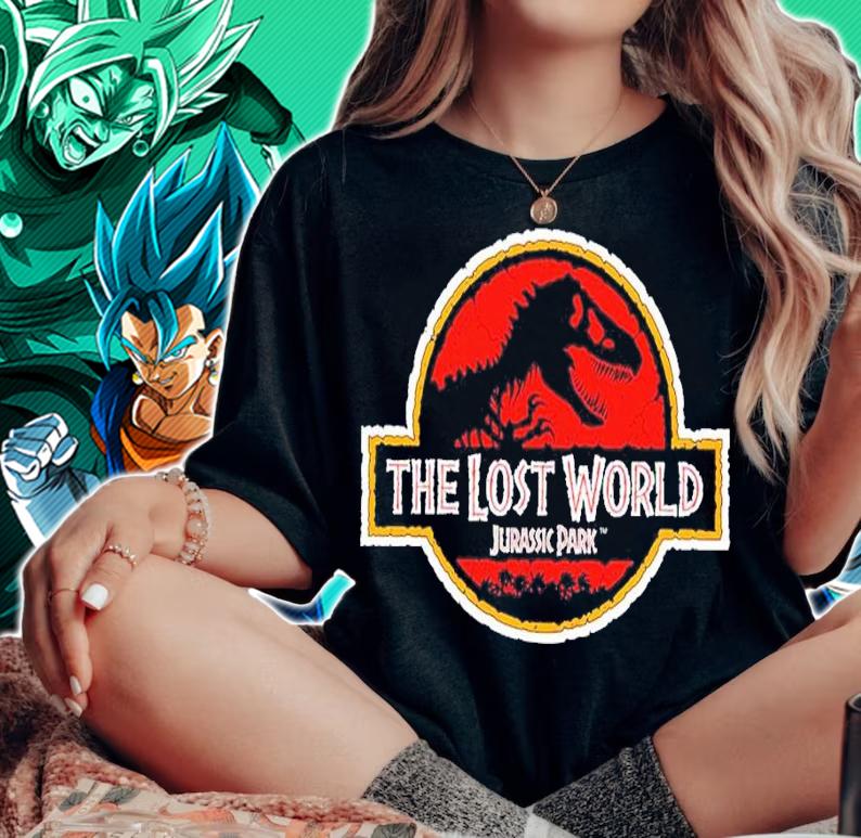 Jurassic Park The Lost World Movie Logo shirt t-shirt woman shirt