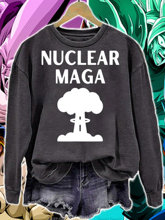 Nuclear Maga Pro Trump 2024 Election Political T-Shirt t-shirt sweatshirt