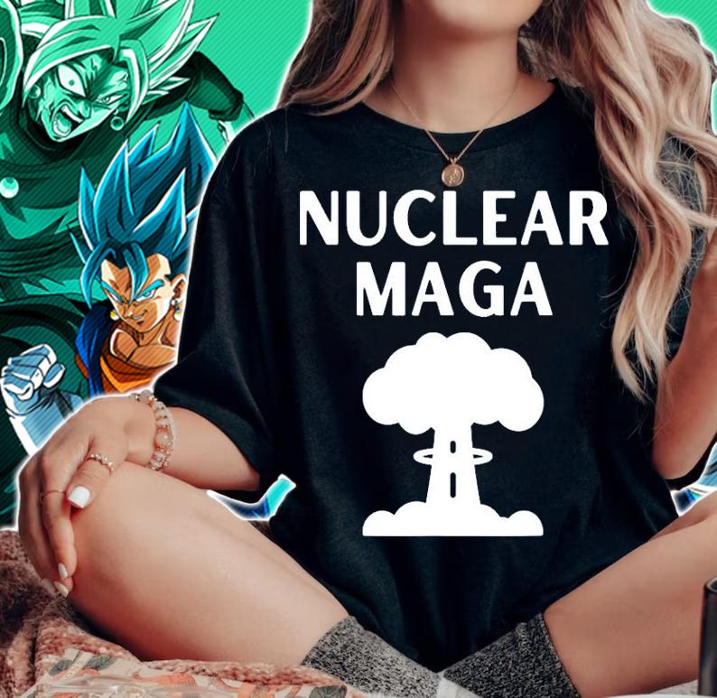 Nuclear Maga Pro Trump 2024 Election Political T-Shirt t-shirt woman shirt