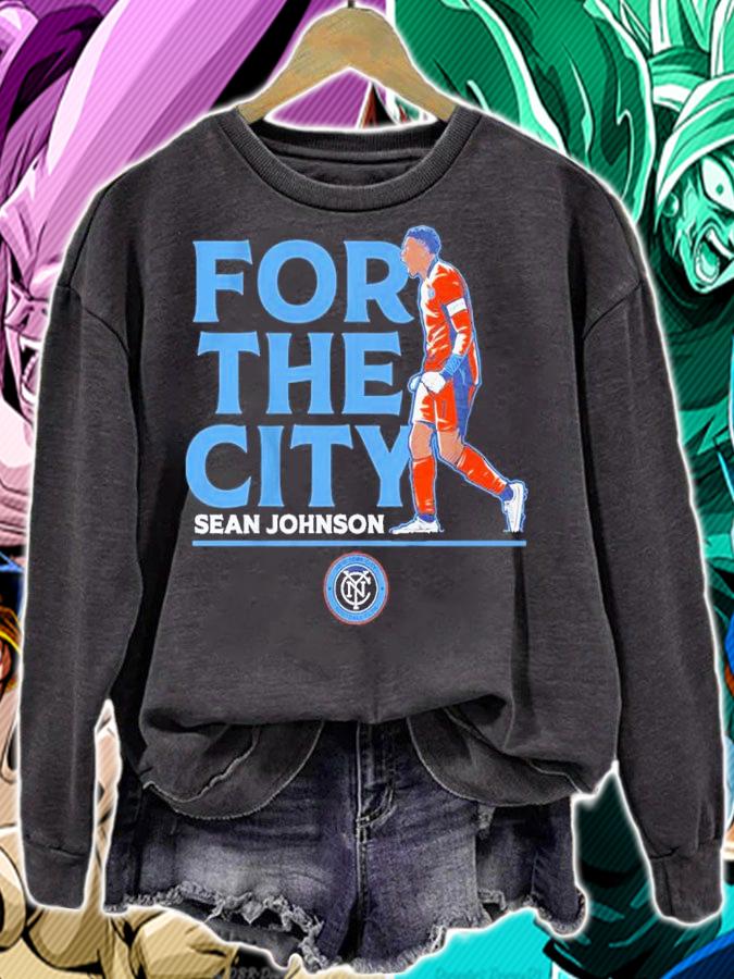 Nycfc Sean Johnson For The City shirt t-shirt sweatshirt