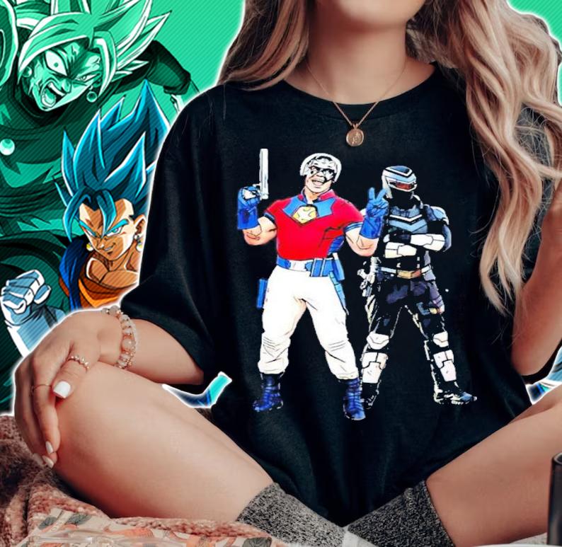 Peacemaker Action Design Shirt t-shirt woman shirt