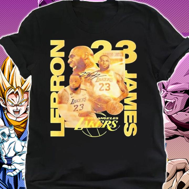23 Lebron James Los Angeles Lakers Legend Players Signatures t-shirt shirt
