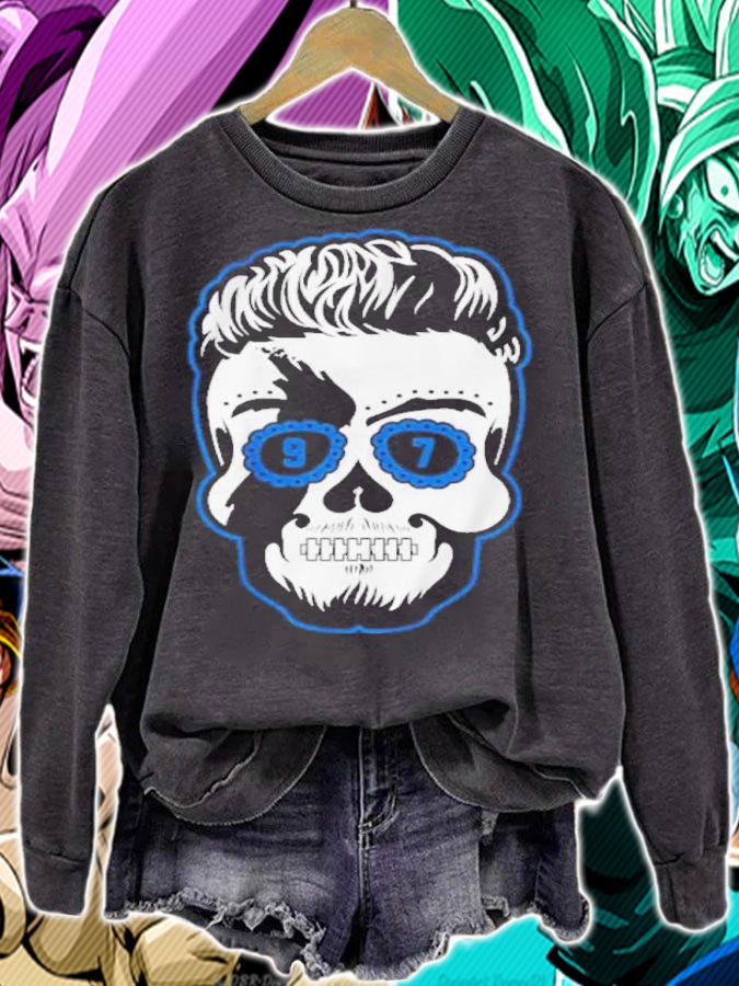 Aidan Hutchinson Sugar Skull Shirt t-shirt sweatshirt