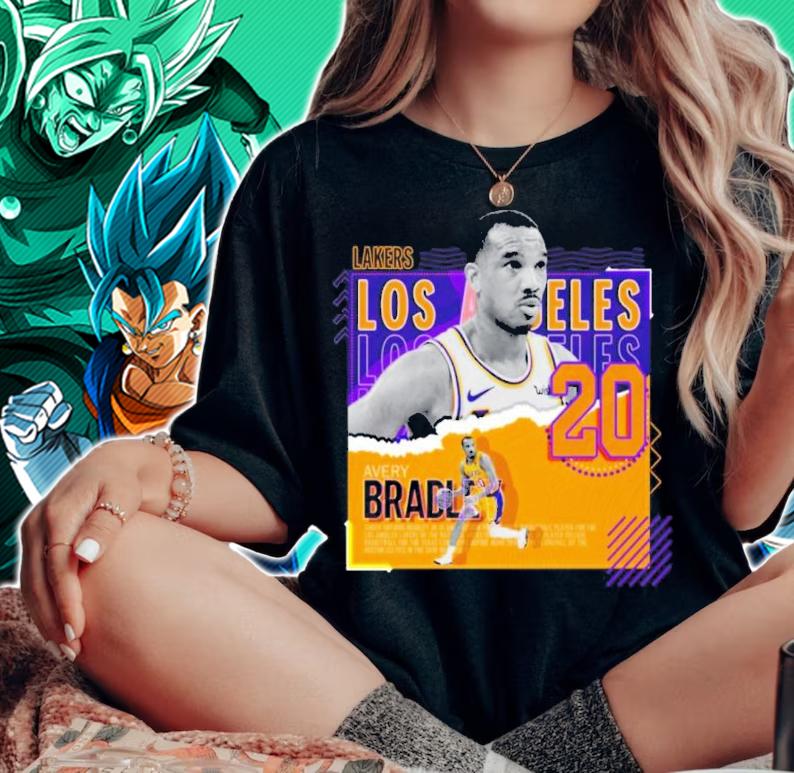 Avery Bradley Basketball Paper Poster Lakers Shirt t-shirt woman shirt