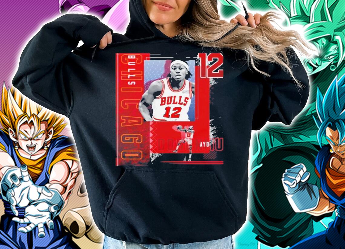 Ayo Dosunmu Basketball Paper Poster Bulls 2 Shirt t-shirt hoodie