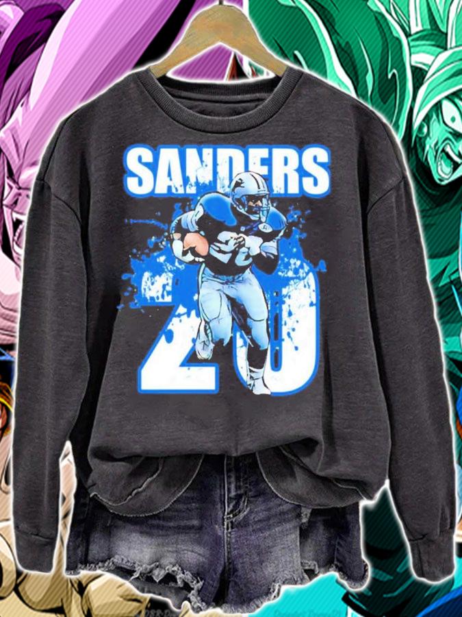 Barry Sanders Detroit Lions Football Shirt t-shirt sweatshirt