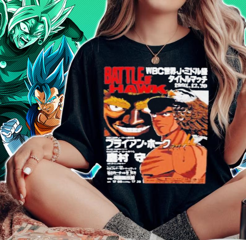 Battle Of Hawk Color Takamura Boxing T-Shirt t-shirt woman shirt