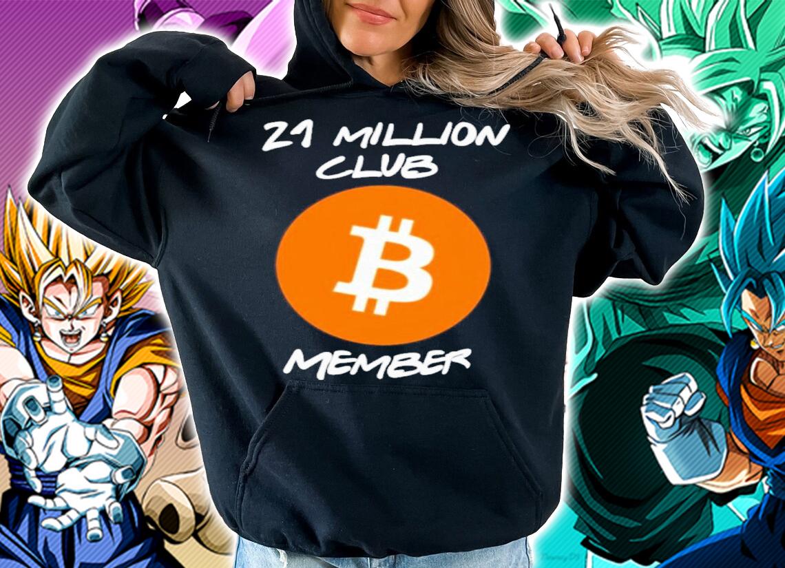 Coin Bureau 21 Million Club Member Bitcoin Shirt t-shirt hoodie