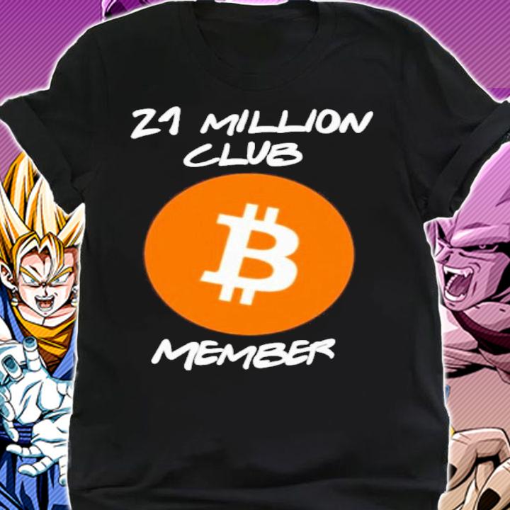 Coin Bureau 21 Million Club Member Bitcoin Shirt t-shirt shirt